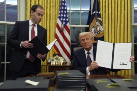 Houston-based law firm files lawsuit against Trump administration following executive order – Houston Public Media