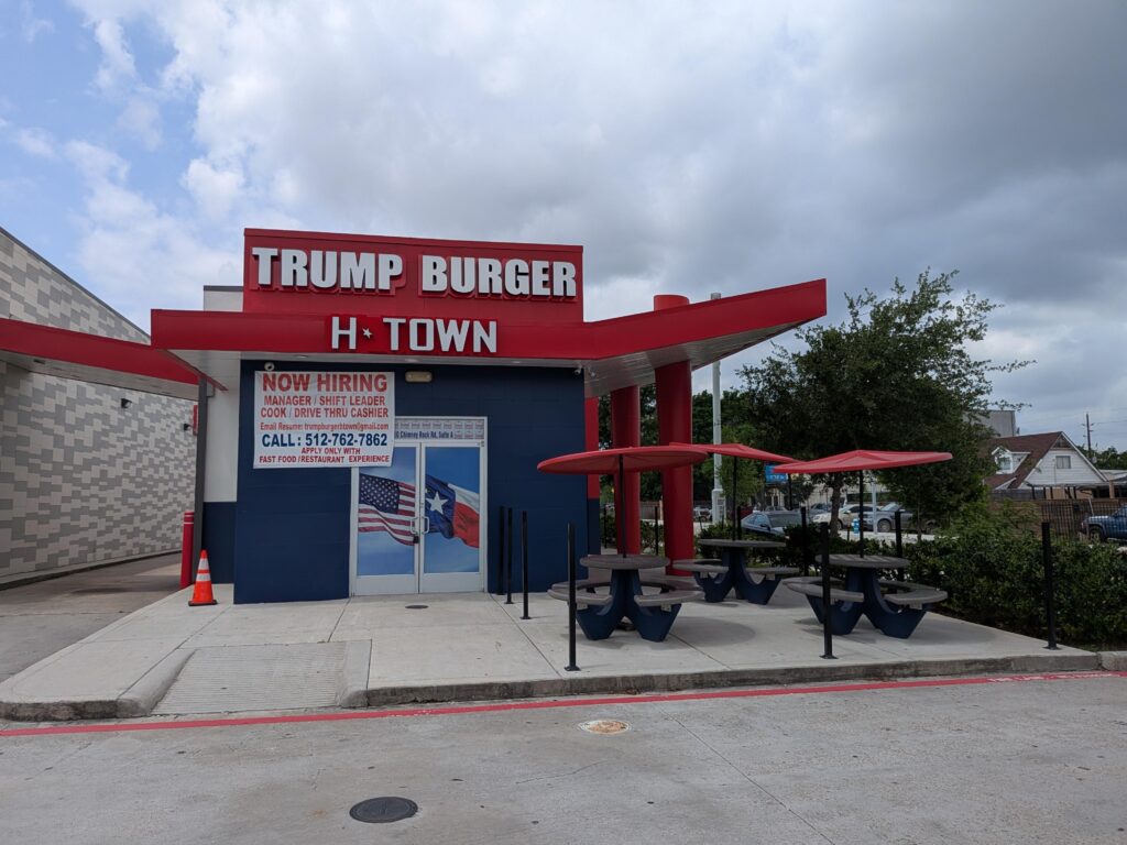 Trump-inspired burger joint just opened in Houston — Here’s what you can expect – Click2Houston