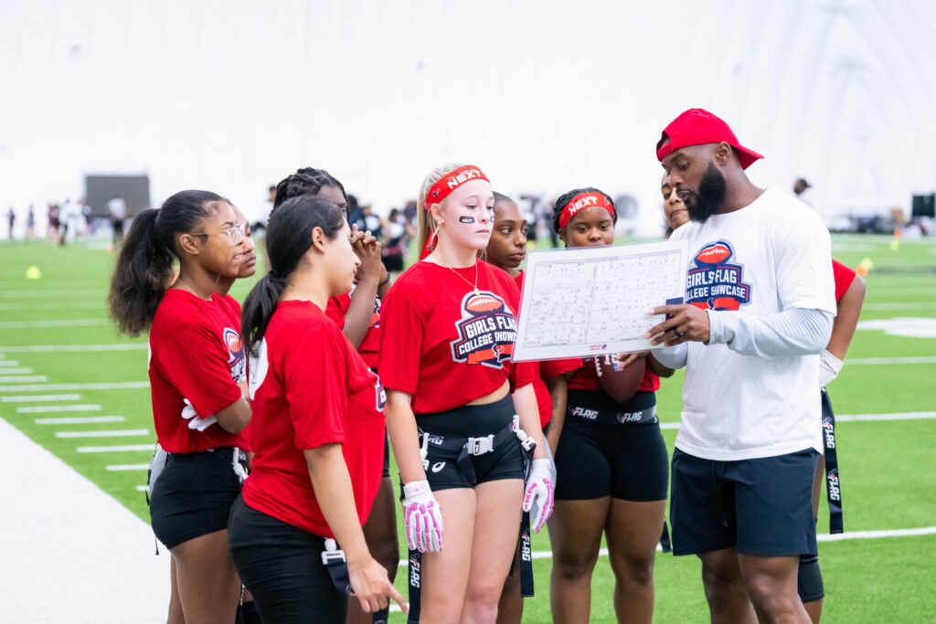 A league of their own: Girls’ flag football in Austin area gets backing from Houston Texans – Houston Public Media