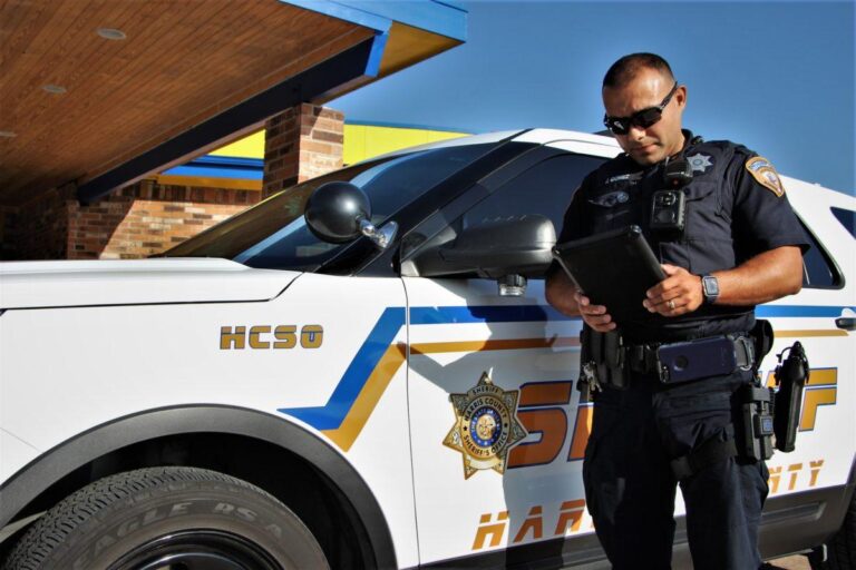 Harris County deputy shot outside family courthouse, hospitalized in stable condition – Houston Public Media