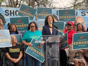 Former Houston City Council member Amanda Edwards enters race for Texas’ 18th Congressional District – Houston Public Media