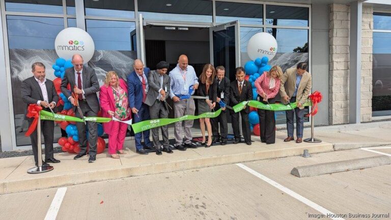 Immatics US opens 100,000-square-foot Stafford cell-therapy manufacturing plant (PHOTOS) – The Business Journals