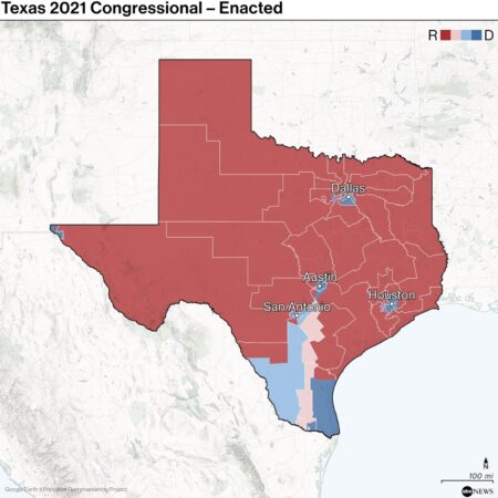 Texas Republicans propose new US House map with more winnable GOP seats – Houston Public Media