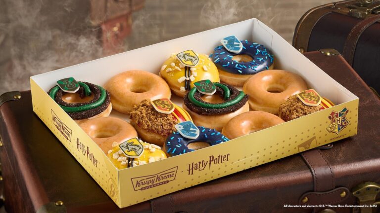 Harry Potter Hogwarts doughnuts come to Krispy Kreme through Warner Bros collab – Houston Chronicle