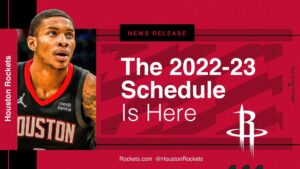 Rockets’ Schedule Ranked Third-Easiest per Tankathon – Sports Illustrated