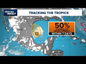 Tropical disturbance in Gulf could bring heavy rainfall to Houston area – Houston Public Media