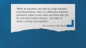 TEA reviewing 180 complaints against Texas teachers for Charlie Kirk comments – Houston Chronicle