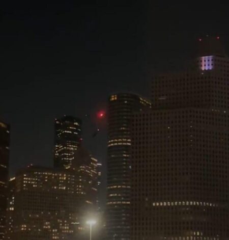 Hearing helicopters in downtown Houston? It’s part of a training involving HPD and the federal government – Houston Public Media
