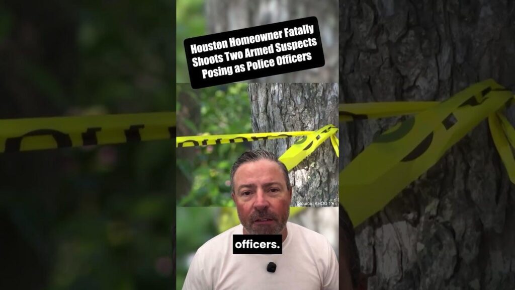 Houston Homeowner Heroically Stops Two Intruders Wearing Ski Masks Claiming to Be Cops Houston homeowner shoots and kills two men in ski masks who turned up at home claiming to be cops – The Independent