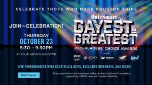 Queer Things to Do in Houston This Weekend, October 9 – 12 – OutSmart Magazine