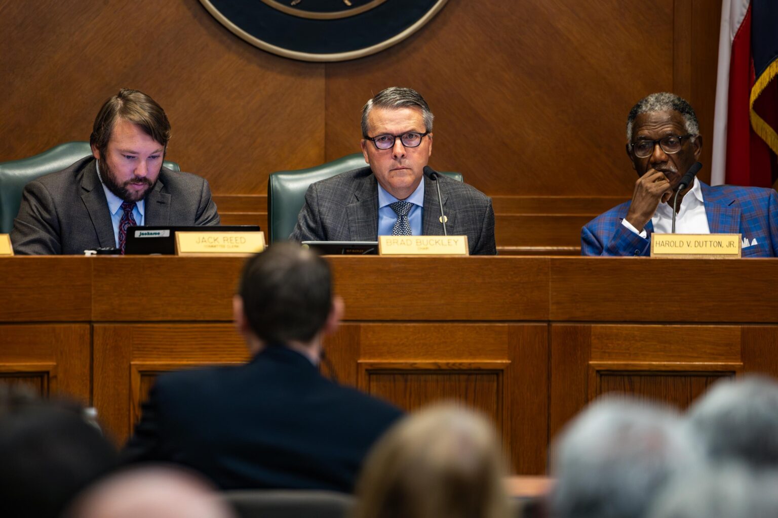 ‘Guilty until proven innocent:’ Marathon Texas House hearing showcases political divide on cash bail – Houston Public Media