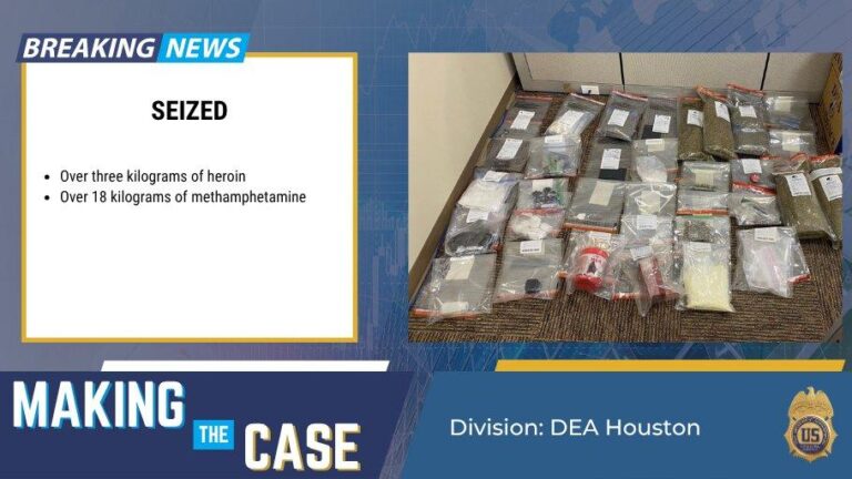 Massive Drug Bust in Houston: Nearly 900 Pounds of Methamphetamine Seized in Joint Operation Joint investigation leads to seizure of nearly 900 pounds of methamphetamine in Houston – 12newsnow.com